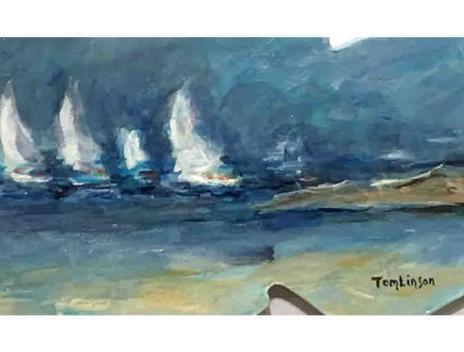 'Squall at Little Harbor' - by Ellie Tomlinson