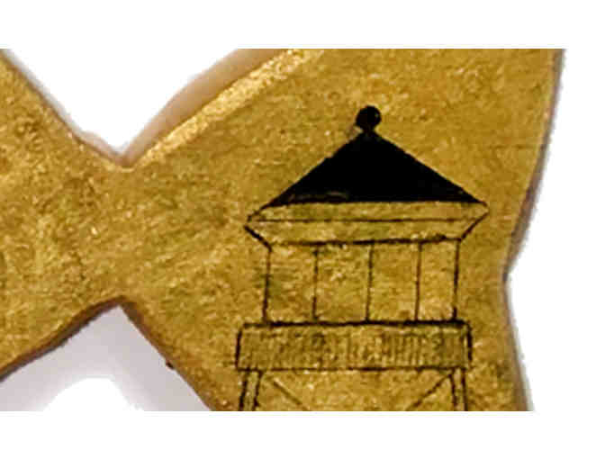 '23-Karat Gold-Leafed Codfish' - by Stephen Lane