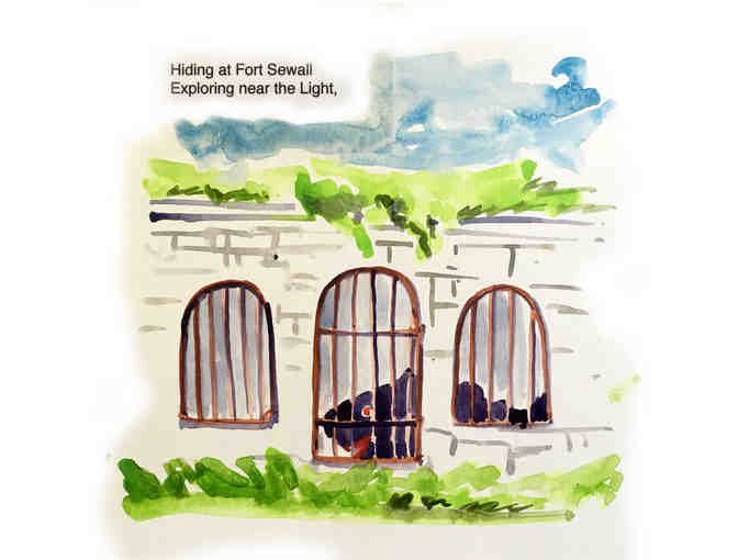 'Playful Codfish' - by Amy Hourihan