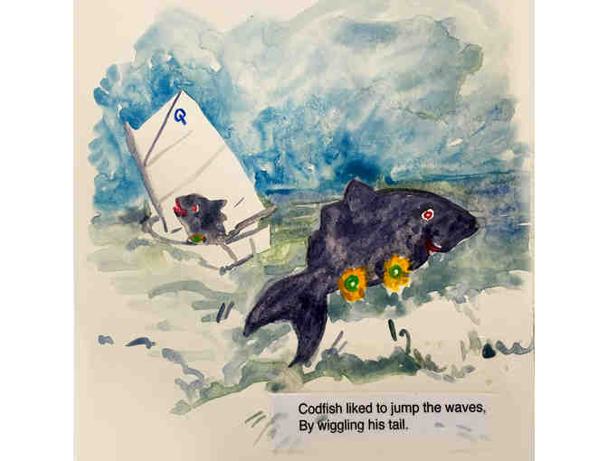 'Playful Codfish' - by Amy Hourihan