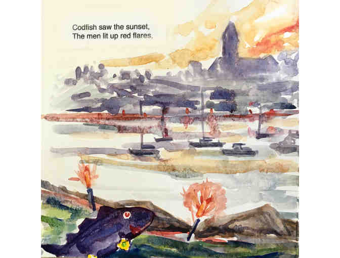 'Playful Codfish' - by Amy Hourihan