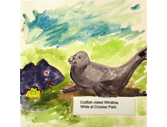 'Playful Codfish' - by Amy Hourihan