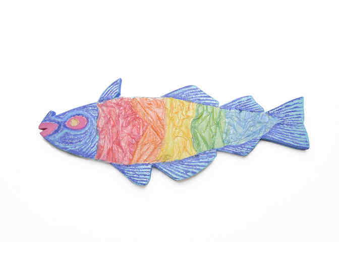 Rainbow Cod by Elaine Caliri Daly