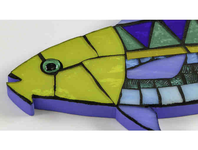 Glass Mosaic Cod By April Frost