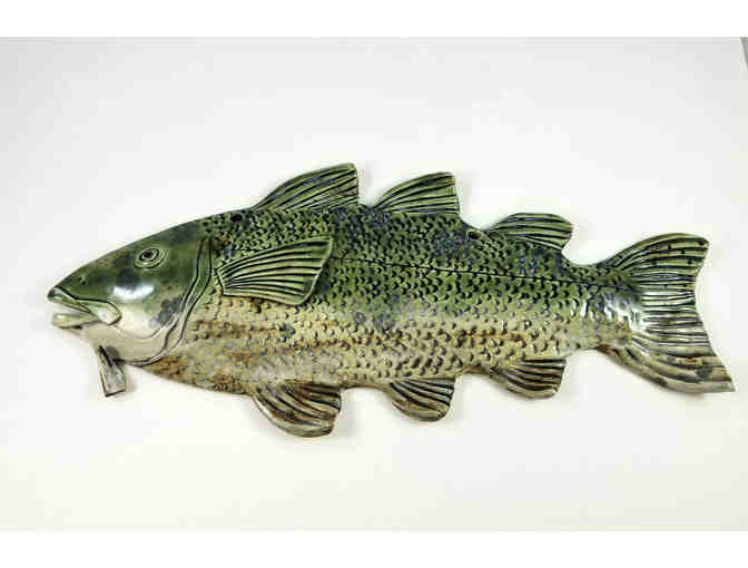 Ceramic Cod By Kirsten Bassion - Photo 1