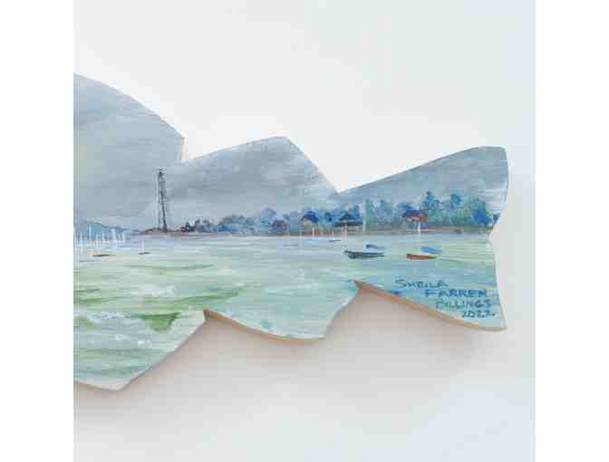 Marblehead Harbor Panorama By Sheila FarrenBillings
