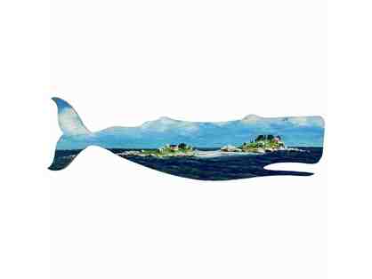 Whale 2024 Tinkers Island By Patricia O'Hare Williams
