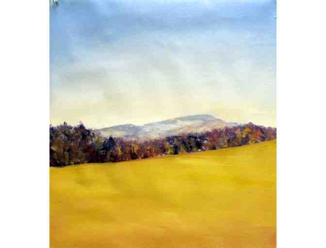 Oil Painting, 'Mt. Kearsarge from Burnt Hill,' by Gerald Roy