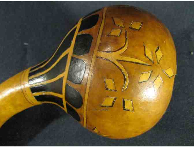 Gourd Rattle, by Jeanne Morningstar Kent