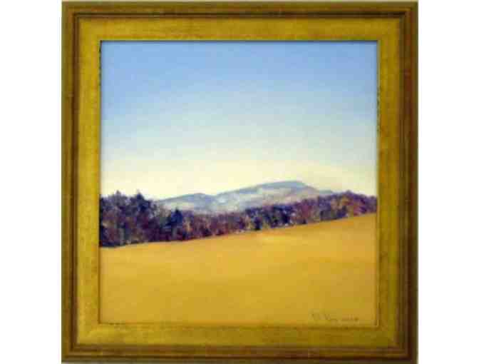 Oil Painting, 'Mt. Kearsarge from Burnt Hill,' by Gerald Roy
