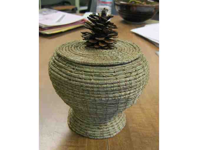 Pine Needle Basket, by Denise Pouliot