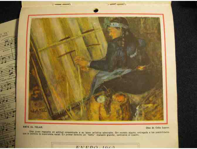 Antique Beads & Calendar