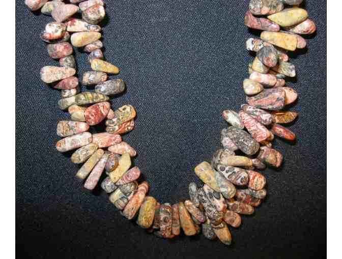 Jasper Necklace and Sodalite Necklace