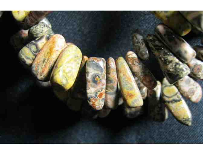 Jasper Necklace and Sodalite Necklace