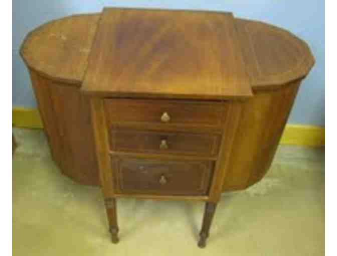 Antique sewing table