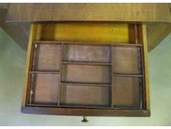 Antique sewing table