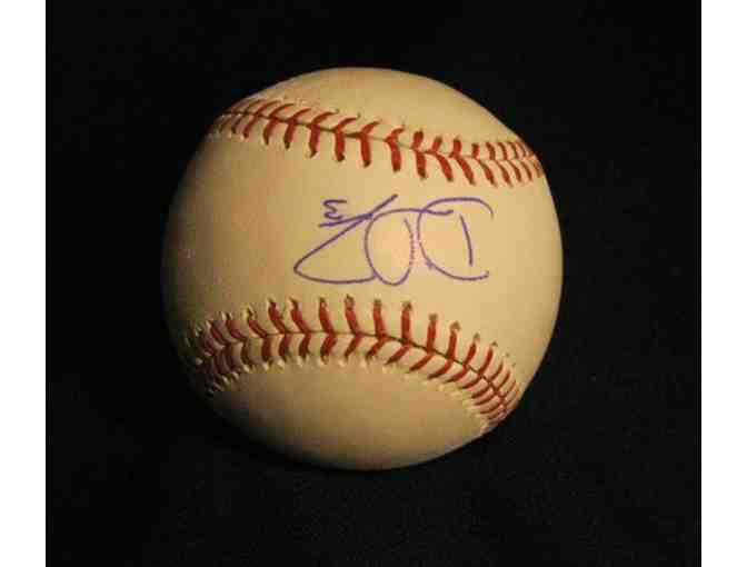 Baseball signed by Red Sox David Ross -- live auction only