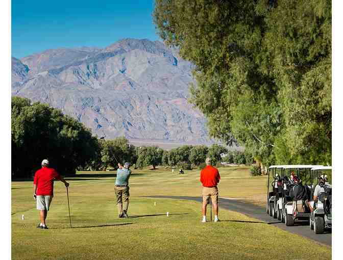 Play golf at the lowest course on Earth ??A?A? Furness Creek, Death Valley