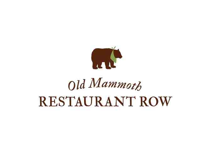 Old Mammoth Restaurant Row lunch tour in Mammoth Lakes