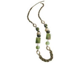 Avon - Long Bead and Link Necklace