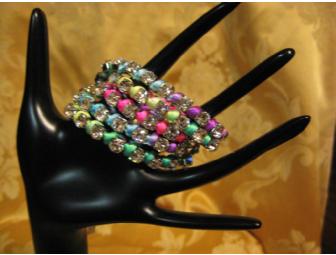 Aldo Multicolored Bracelet with Swarovski Crystals