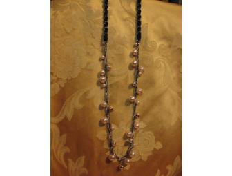 Pearl braided Necklace