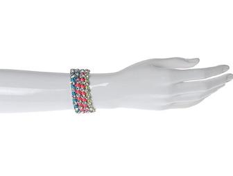 Aldo Multicolored Bracelet with Swarovski Crystals
