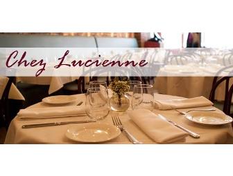 Chez Lucienne - Dinner for Two