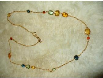 Monet - Single strand colorful stones