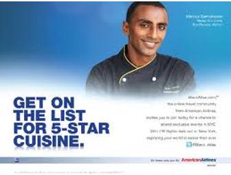 Red Rooster Dinner for Two and Signed Book by Marcus Samuelson 'Yes, Chef: A Memoir'