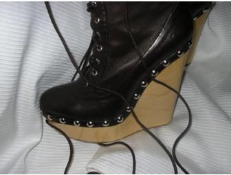 Guilty Brotherhood - Brown Leather Boots (Size 8)