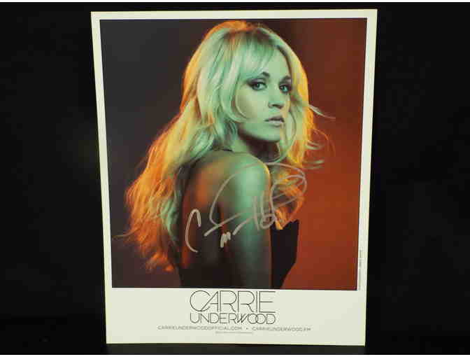 Autographed - Carrie Underwood  8X10 Photo Framed by Home Town Framers