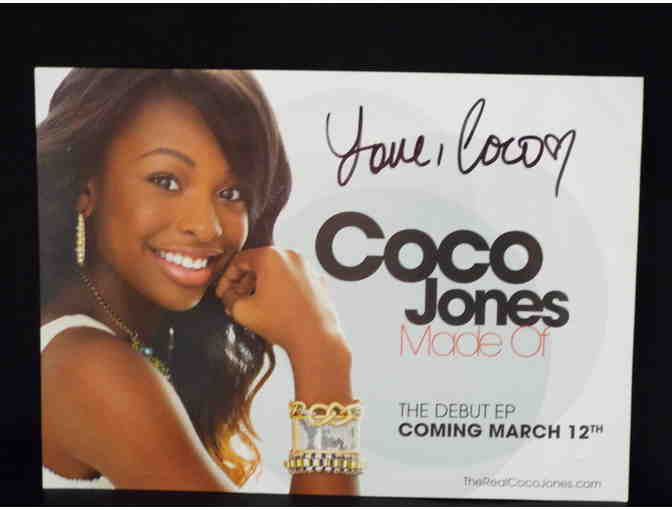 Autographed - Coco Jones Photo & Let it Shine CD