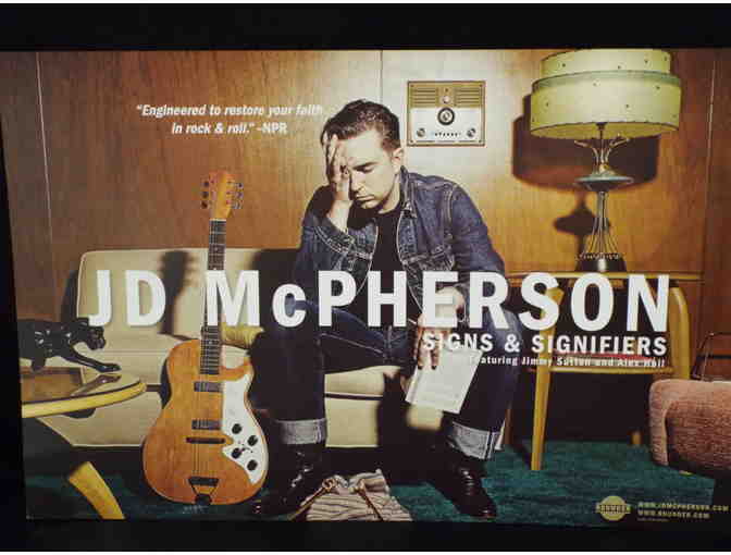 JD McPherson CD 'Signs & Signifiers' with Poster