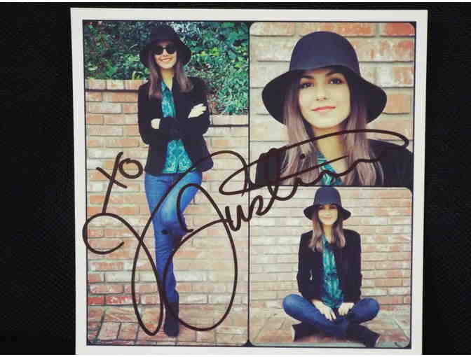 Autographed - Victoria Justice Photo and CD