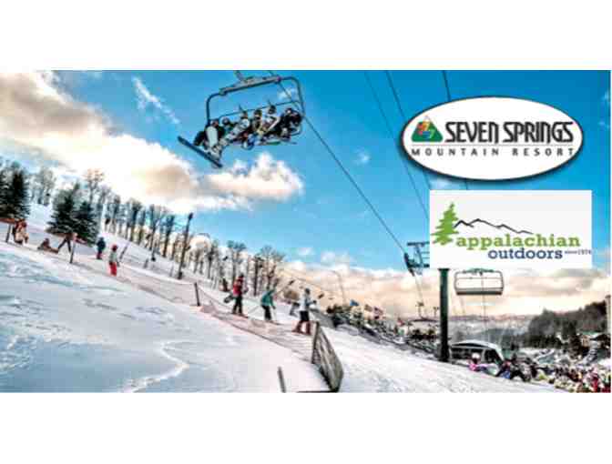 Ski Equipment from Appalachian Outdoors & Lift Tickets to 7 Springs & Tussey
