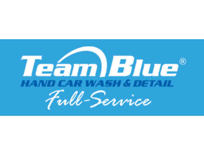 Team Blue Hand Car Wash $25 Gift Certificate