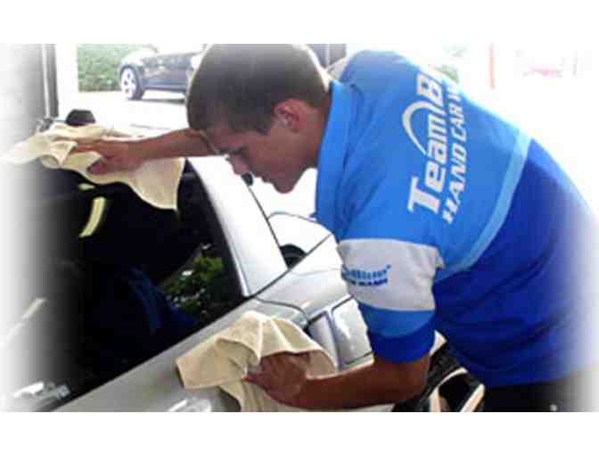 Team Blue Hand Car Wash $25 Gift Certificate