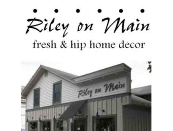 Riley on Main's Pennsylvania Crafted, Native Hardwood Curved Bench