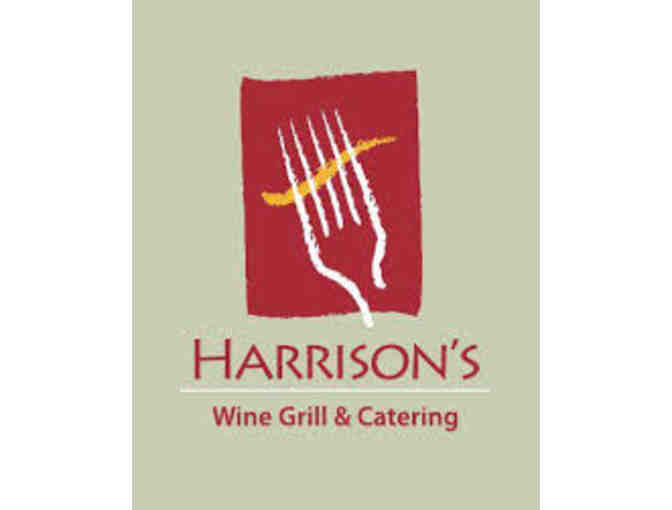 $100 Gift Card to Harrison's Wine Grill & Catering