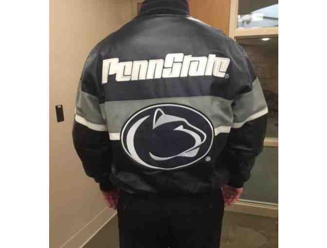 Penn State Men's Leather Jacket Donated by McLanahan's