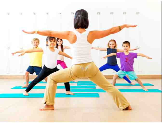 Breath, Play, Relax and be a Kid with a Yoga Party for 10