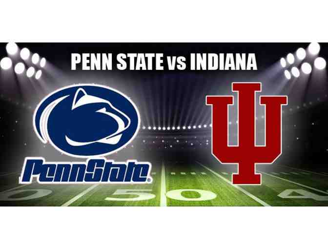 Two football tickets to Penn State vs. Indiana and an Amazing Side-Line Experience