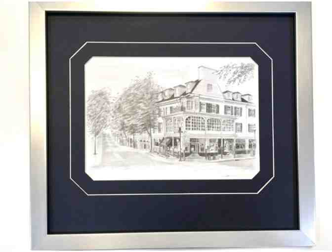 WE ARE... Penn State Landmarks - Three (3) Beautiful Custom Framed Graphite Art Pieces
