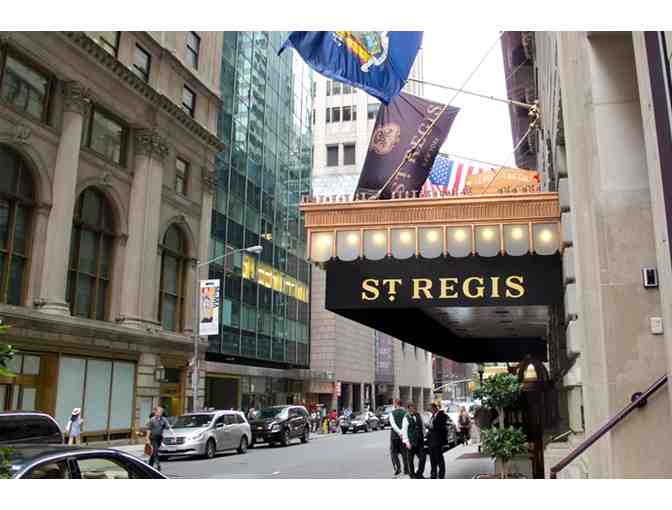 1-night stay at St. Regis, NYC
