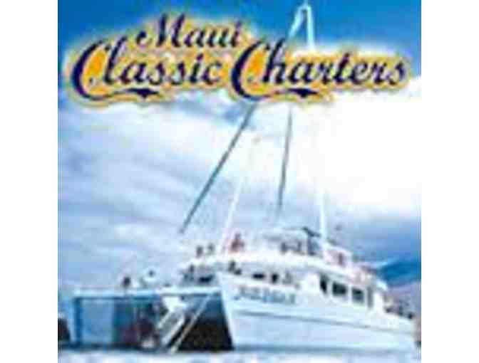 Maui Classic Charters- Four Winds II Catamaran Afternoon Snorkel Cruise for 2