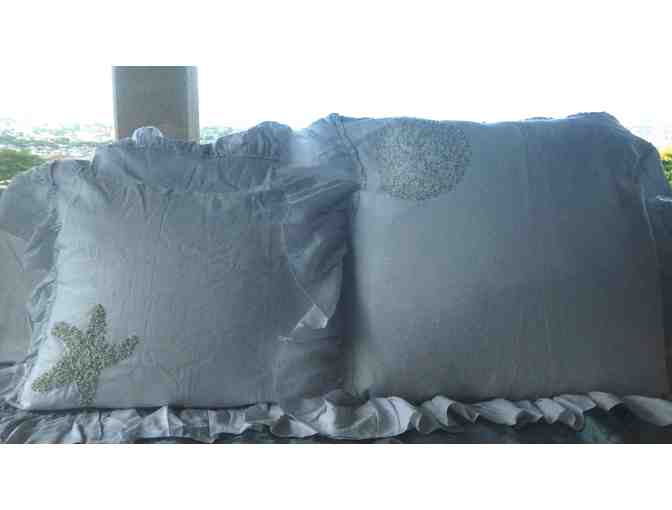 2 Maka Sea Linen Euro Shams