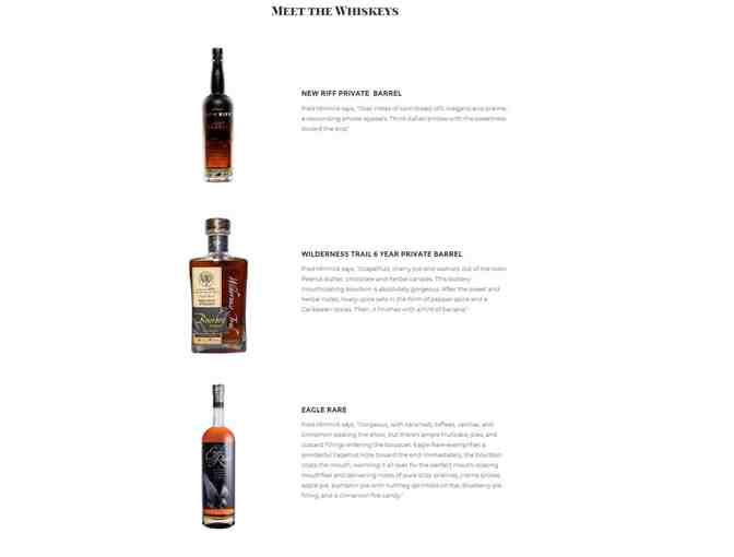 Curated Bourbon Tasting