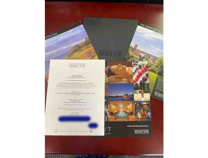Kohler American Club - Two Nights and Golf or Spa for Four - Photo 1