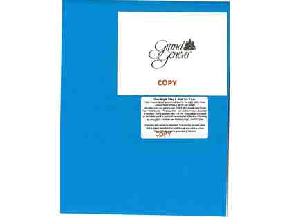 Grand Geneva - One Night Stay and Golf for Four